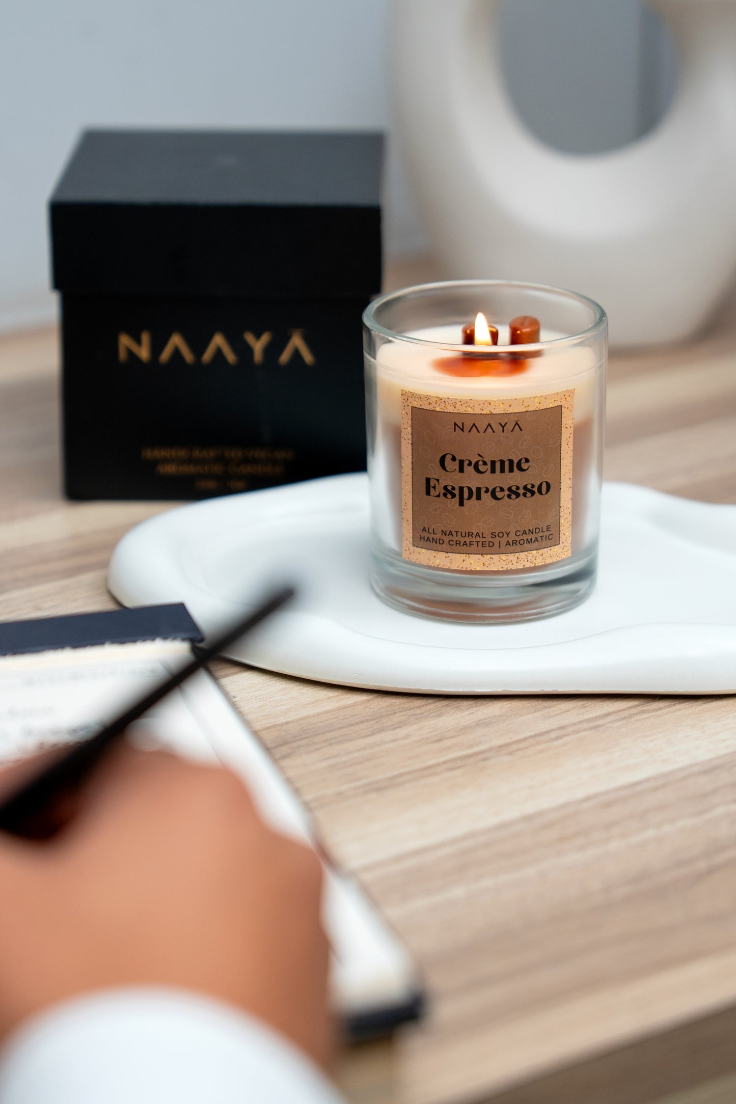 Crème Espresso Aromatic Candle