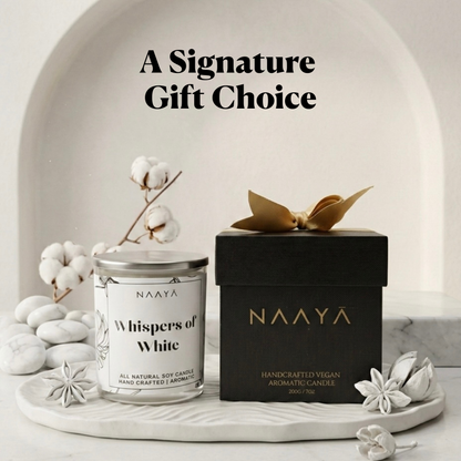 Whispers of White Aromatic Candle