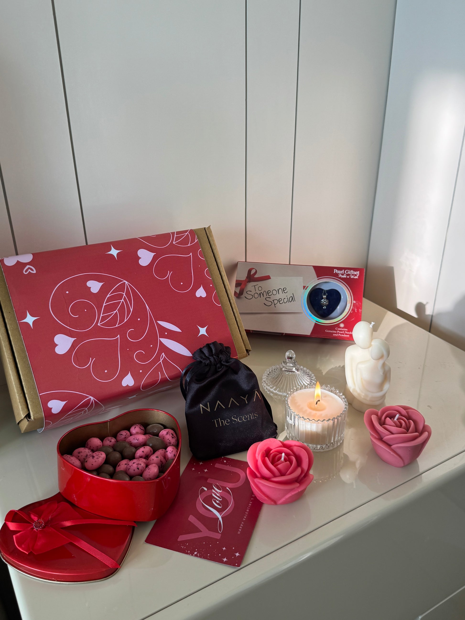 Love Bundle Valentine Day Hamper | Romantic Gift Set for Couples