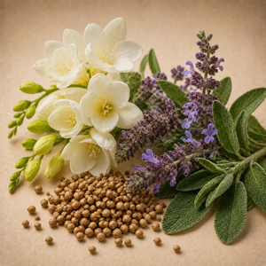 Freesia, Coriander, Clary Sage