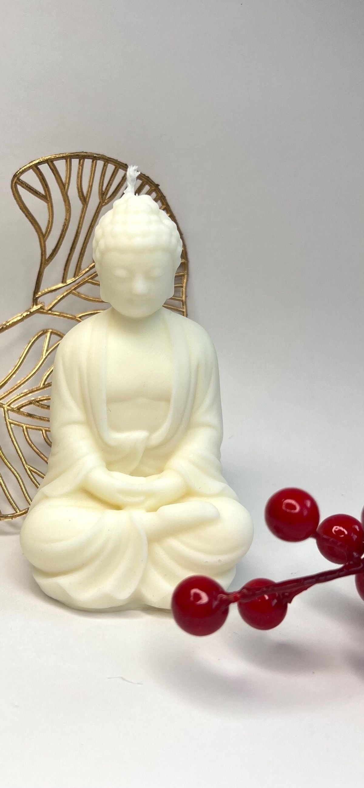 Buddha Candle – Handcrafted Buddha Face Candle for Peace