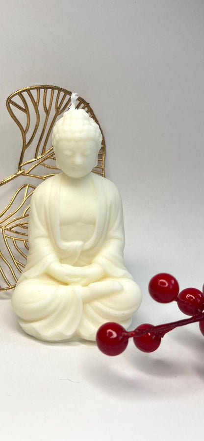 Buddha Candle – Handcrafted Buddha Face Candle for Peace