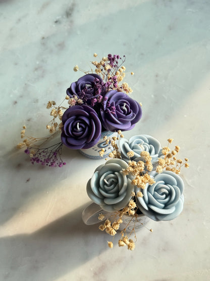 Aromatic Rose Candles Bouquet