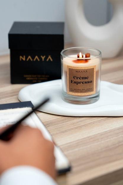 Crème Espresso Aromatic Candle