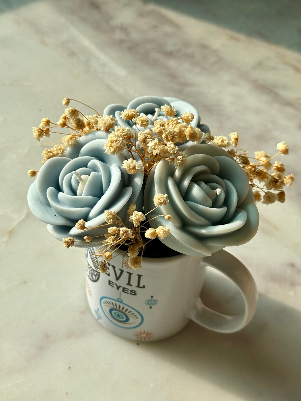 Aromatic Rose Candles Bouquet