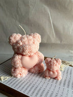 Aromatic Heart Teddy Candle