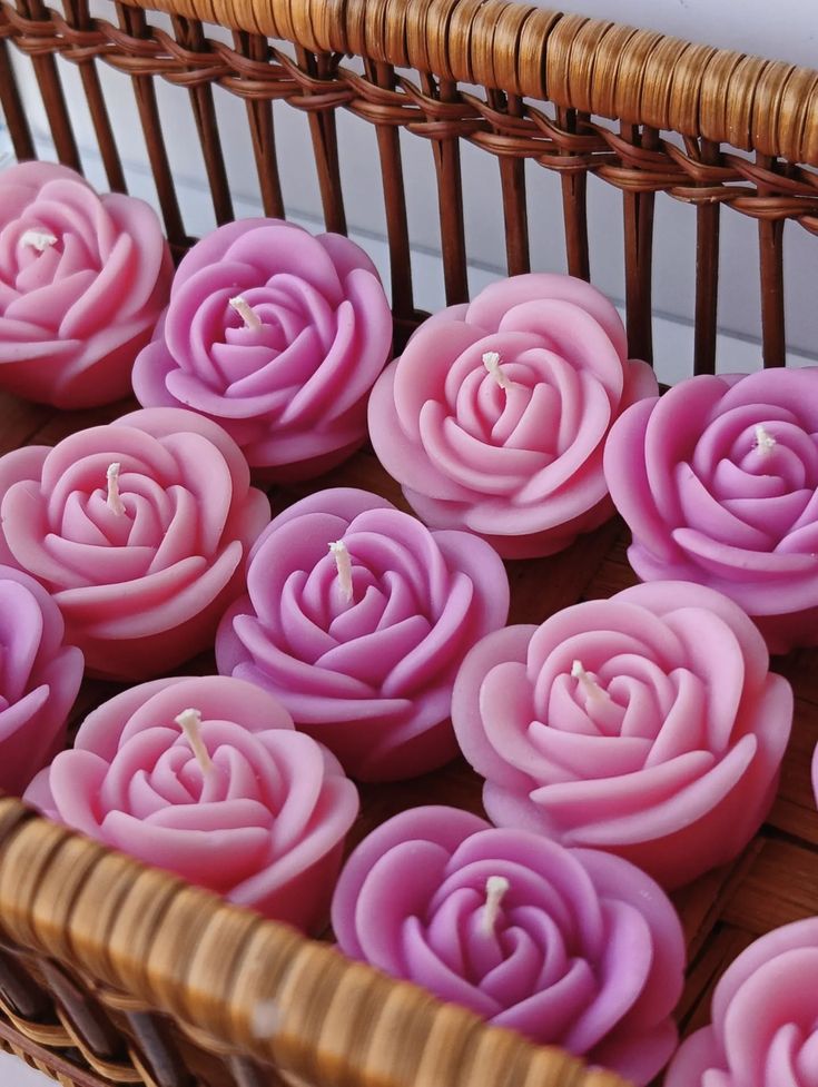 Tea Rose Candle – Elegant Floral Scent | Hand-Poured Soy Wax