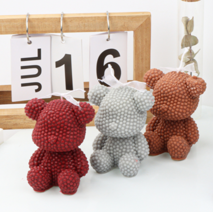 Teddy Bear Candle – Cute Decorative Candle for Gifts & Home Décor