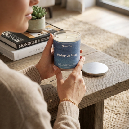 Cedar & Mist Aromatic Candle