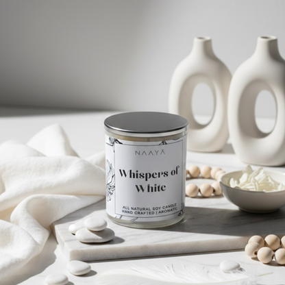 Whispers of White Aromatic Candle
