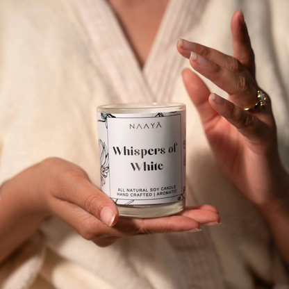 Whispers of White Aromatic Candle