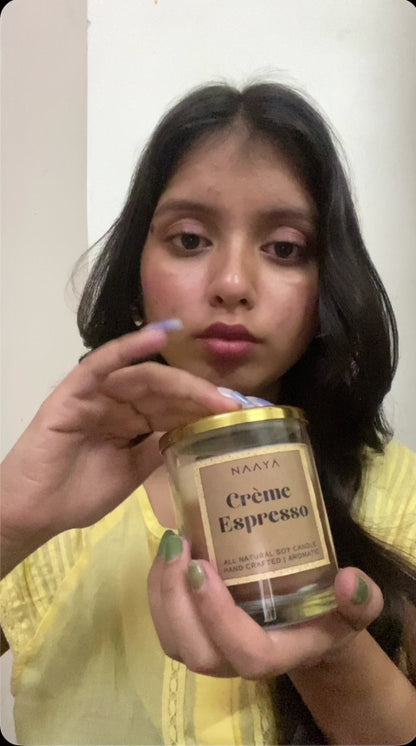 Crème Espresso Aromatic Candle